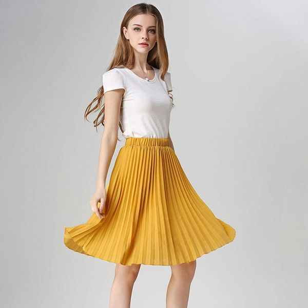 skirts women chiffon pleated skirt vintage high waist tutu womens midi rokken 2021 summer style jupe femme, Black
skirts women chiffon pleated skirt vintage high waist tutu womens midi rokken 2021 summer style jupe femme, Black