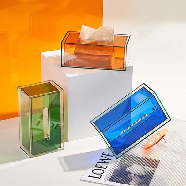 tissue boxes & napkins simple and modern acrylic dining table storage tea paper box home living room creative decoration
tissue boxes & napkins simple and modern acrylic dining table storage tea paper box home living room creative decoration