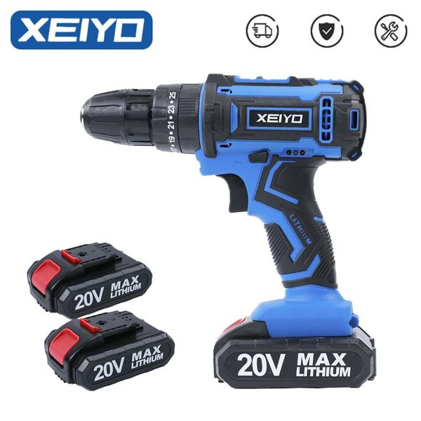 professiona electric drills xeiyo impact cordless table drill 20v 1.5ah screwdriver home wireless perforator power tools lithium-ion batteri
professiona electric drills xeiyo impact cordless table drill 20v 1.5ah screwdriver home wireless perforator power tools lithium-ion batteri