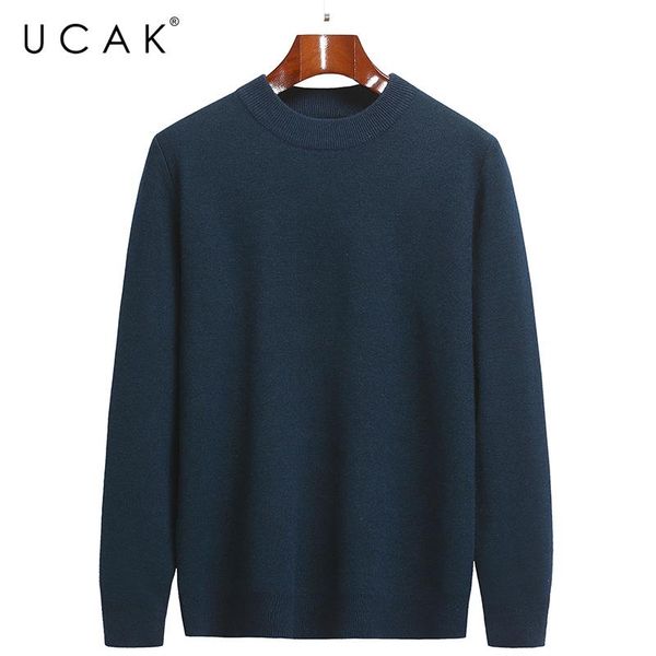 men's sweaters ucak brand casual men clothing o-neck streetwear solid color pocket sweater pull homme autumn winter pullover u1281, White;black
men's sweaters ucak brand casual men clothing o-neck streetwear solid color pocket sweater pull homme autumn winter pullover u1281, White;black