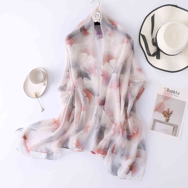 new classic printed beach towel and soft yarn color gingko silk shawl dual use long scarf, Blue;gray
new classic printed beach towel and soft yarn color gingko silk shawl dual use long scarf, Blue;gray