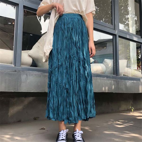 skirts korean arrival waist pleated large size women warm high street office lady all-match long skirts 6 colors, Black
skirts korean arrival waist pleated large size women warm high street office lady all-match long skirts 6 colors, Black