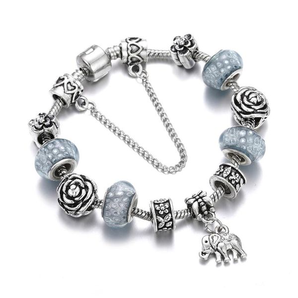 link, chain charm crystal beads sliver bracelets lovely elephant envelope handmade link bracelet&bangle for women diy jewelry, Black
link, chain charm crystal beads sliver bracelets lovely elephant envelope handmade link bracelet&bangle for women diy jewelry, Black