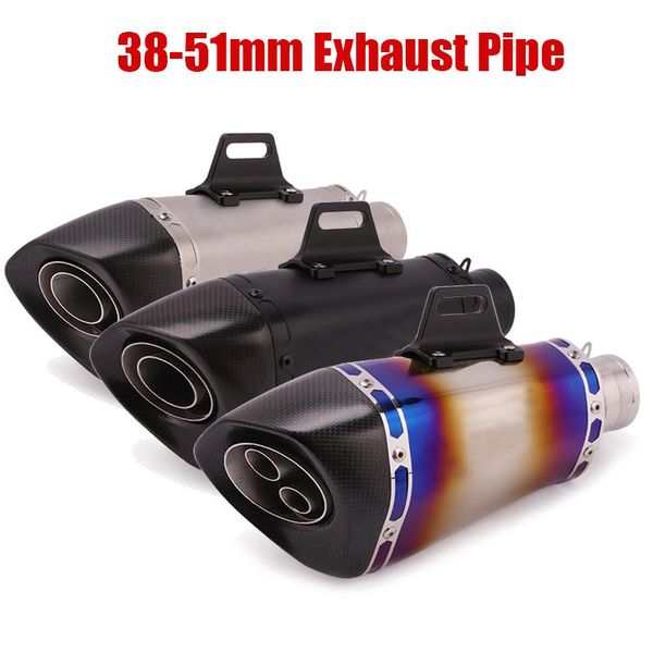 motorcycle exhaust system 38-51mm muffler tips modified tail pipe 300mm slip on universal dirt street bike atv
motorcycle exhaust system 38-51mm muffler tips modified tail pipe 300mm slip on universal dirt street bike atv