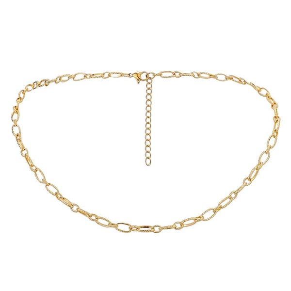 chains fashion minimalist titanium steel women's necklace elegant paperclip chain dainty jewelry for women, Silver
chains fashion minimalist titanium steel women's necklace elegant paperclip chain dainty jewelry for women, Silver