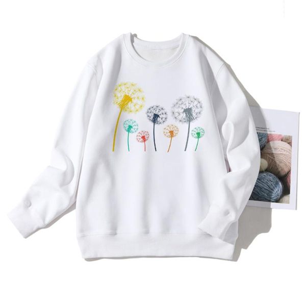 women's hoodies & sweatshirts wildflower dandelion print women aesthetic pretty korean trend ulzzang easy matching cozy hooded pullover, Black
women's hoodies & sweatshirts wildflower dandelion print women aesthetic pretty korean trend ulzzang easy matching cozy hooded pullover, Black