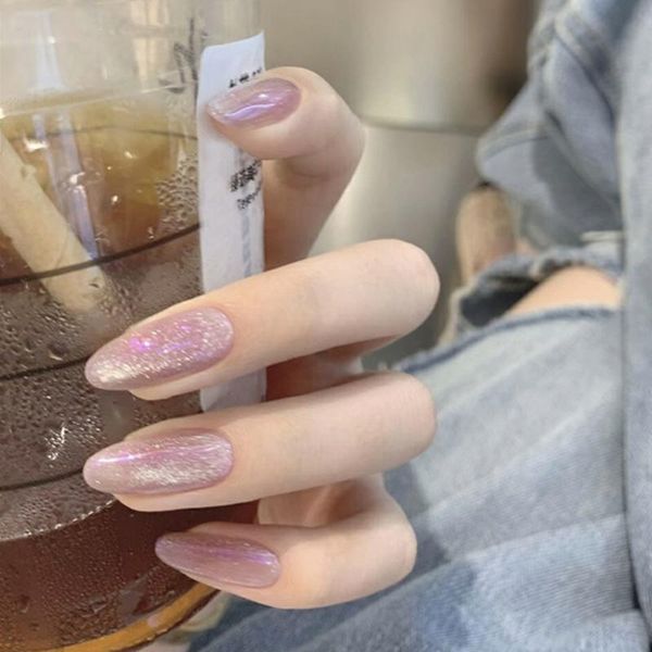 false nails 24pcs fake press on amethyst cat's eye wear-resistant nail stickers finished with glue to, Red;gold
false nails 24pcs fake press on amethyst cat's eye wear-resistant nail stickers finished with glue to, Red;gold