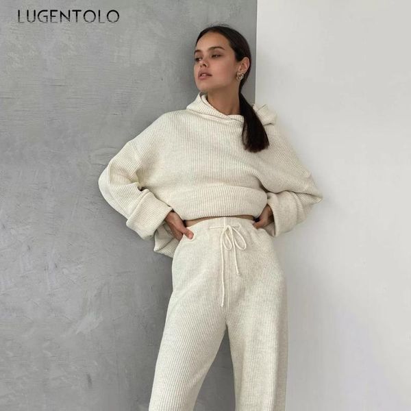 lugentolo women set two pieces long sleeve hoodie autumn winter solid female simple sport straight pants two-piece sets women's piece, White
lugentolo women set two pieces long sleeve hoodie autumn winter solid female simple sport straight pants two-piece sets women's piece, White