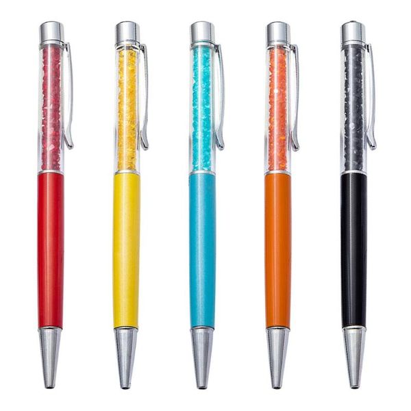 50pcs/lot beautifully crystal ballpoint pen fashion creative stylus for writing stationery office school gift custom logo pens, Blue;orange
50pcs/lot beautifully crystal ballpoint pen fashion creative stylus for writing stationery office school gift custom logo pens, Blue;orange