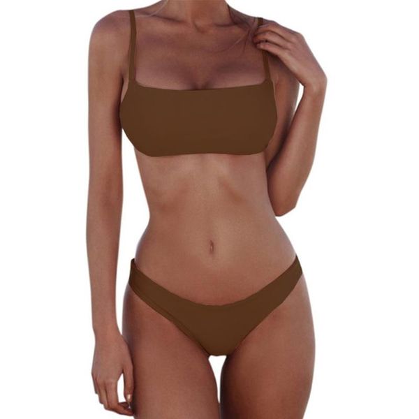 women's swimwear bikini solid color steel soft bag multicolor polyester multi-color split set 2 piece for women m89d, White;black
women's swimwear bikini solid color steel soft bag multicolor polyester multi-color split set 2 piece for women m89d, White;black