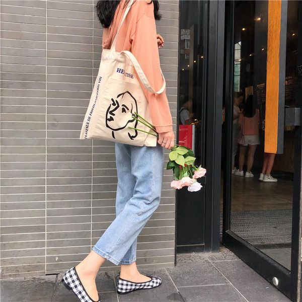evening bags women canvas bag large capacity tote stick figure printed environmental shoulder handbag eco cloth shopping for girls
evening bags women canvas bag large capacity tote stick figure printed environmental shoulder handbag eco cloth shopping for girls