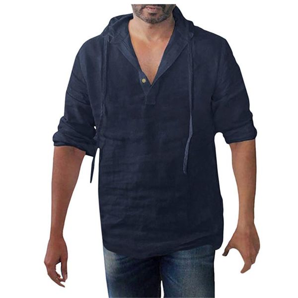 men's casual shirts pure color cotton linen summer shirt hooded baggy button long sleeve solid beach blouses v-neck, White;black
men's casual shirts pure color cotton linen summer shirt hooded baggy button long sleeve solid beach blouses v-neck, White;black
