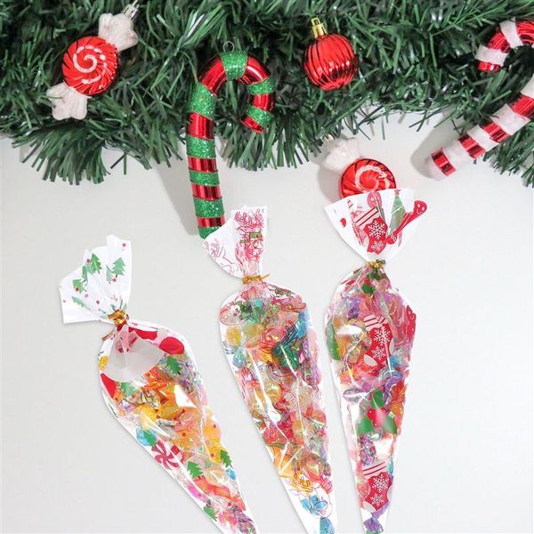 gift wrap 100 set christmas food grade triangle bags candy useful packaging (transparent)
gift wrap 100 set christmas food grade triangle bags candy useful packaging (transparent)