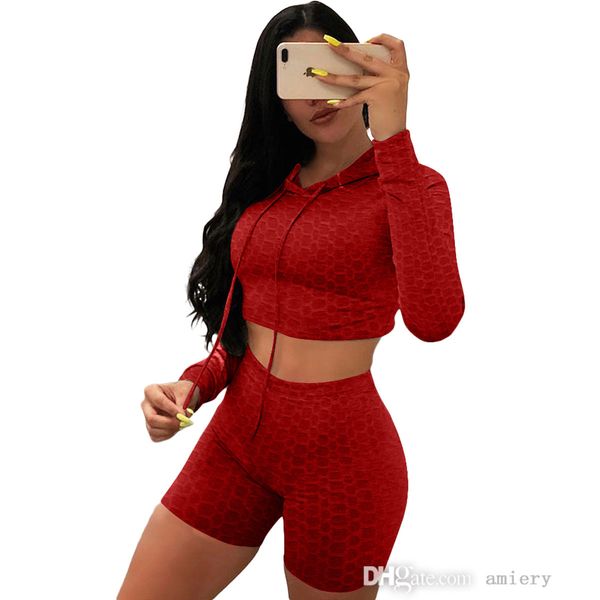 women hoodie sports yoga suit fashion two piece leisure super elastic pineapple cloth running clothing autumn and winter, Gray
women hoodie sports yoga suit fashion two piece leisure super elastic pineapple cloth running clothing autumn and winter, Gray