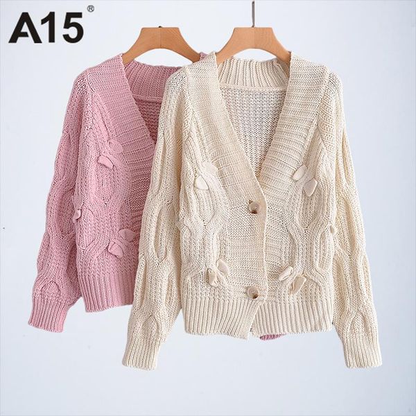 women's knits & tees a15 sweater cardigan women autumn winter 2021 fashion knitted vintage long sleeve female outerwear chic top, White
women's knits & tees a15 sweater cardigan women autumn winter 2021 fashion knitted vintage long sleeve female outerwear chic top, White