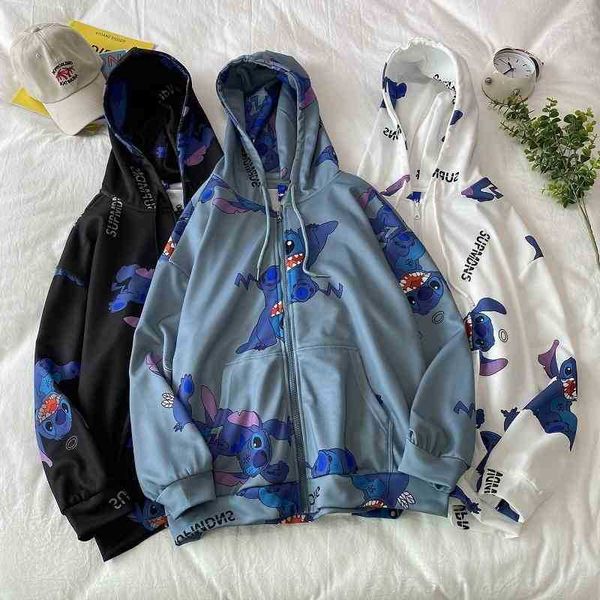 cartoon all over print cardigan sweater men's trendy hip hop couple zipper coat, Black
cartoon all over print cardigan sweater men's trendy hip hop couple zipper coat, Black