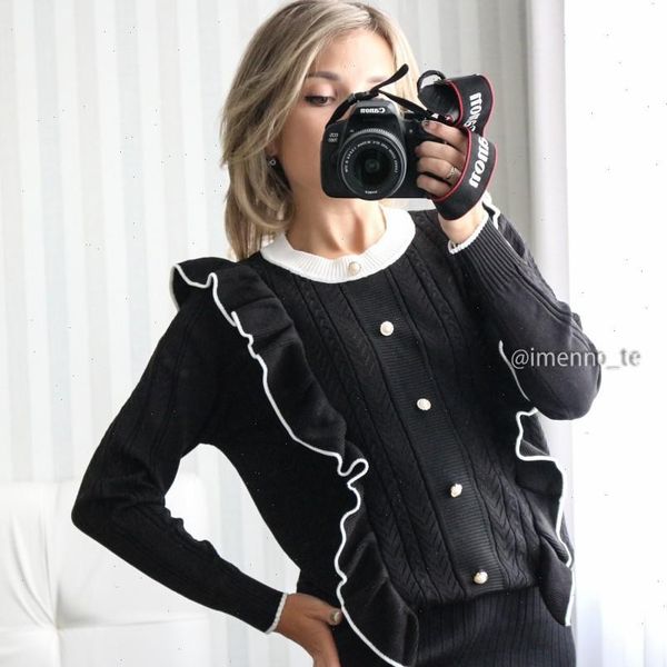 lotus leaf englang style womens sweater pullover spring autumn long sleeve knitwear soft jumper pull femme, White;black
lotus leaf englang style womens sweater pullover spring autumn long sleeve knitwear soft jumper pull femme, White;black
