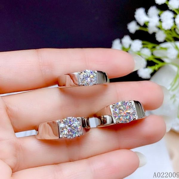 cluster rings kjjeaxcmy fine jewelry men 925 sterling silver inlaid 1/2/3 mosang diamond luxury ring with certificate, Golden;silver
cluster rings kjjeaxcmy fine jewelry men 925 sterling silver inlaid 1/2/3 mosang diamond luxury ring with certificate, Golden;silver