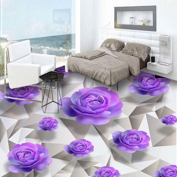 wallpapers custom floor wallpaper modern romantic wall murals purple roses bathroom pvc waterproof self-adhesive removeable
wallpapers custom floor wallpaper modern romantic wall murals purple roses bathroom pvc waterproof self-adhesive removeable