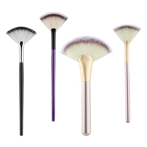 makeup brushes single fan-shaped brush with long handle plastic fiber hair professional highlighter blush cosmetic
makeup brushes single fan-shaped brush with long handle plastic fiber hair professional highlighter blush cosmetic