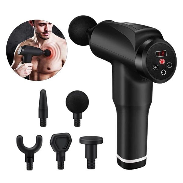 handheld cordless lcd massage gun percussion deep tissue massager body muscle vibrating relax 12 gears 5 heads us plug
handheld cordless lcd massage gun percussion deep tissue massager body muscle vibrating relax 12 gears 5 heads us plug