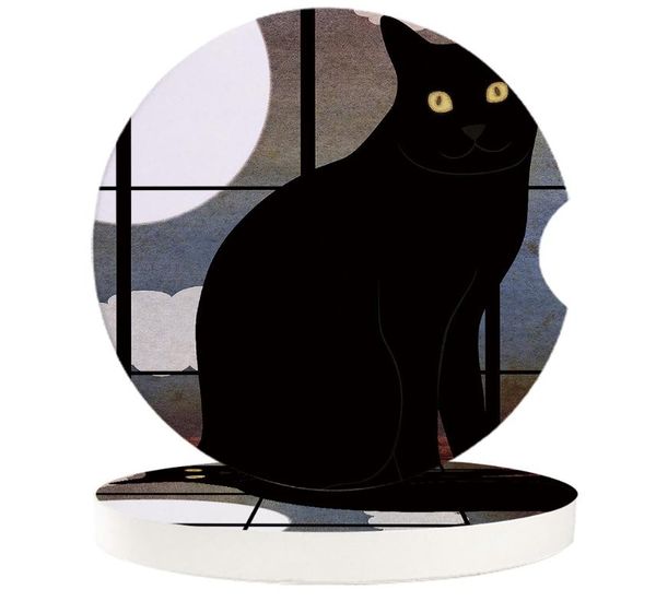 table runner cartoon black cat car coasters set heat resistant placemats drink mat tea coffee cup pad waterproof creative decor
table runner cartoon black cat car coasters set heat resistant placemats drink mat tea coffee cup pad waterproof creative decor