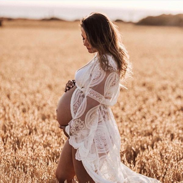 crochet lace maternity pgraphy props dresses maternity p shoot cardigan dress pregnancy women long dress, Black;gray
crochet lace maternity pgraphy props dresses maternity p shoot cardigan dress pregnancy women long dress, Black;gray