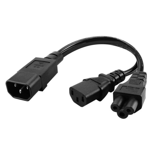 computer cables & connectors power output c14 to c13 + c5 ac distributor, the cord is divided into two pairs of female
computer cables & connectors power output c14 to c13 + c5 ac distributor, the cord is divided into two pairs of female