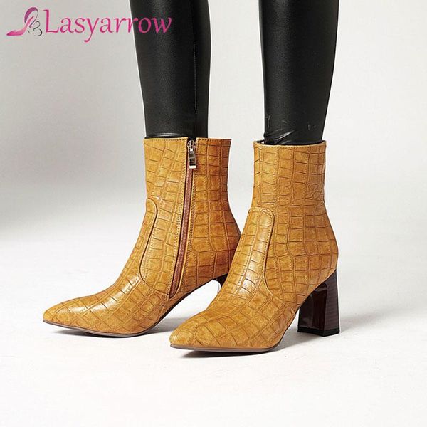 boots lasyarrow 2021 fall shoes women ankle side zipper ins high heels for night club party woman, Black
boots lasyarrow 2021 fall shoes women ankle side zipper ins high heels for night club party woman, Black