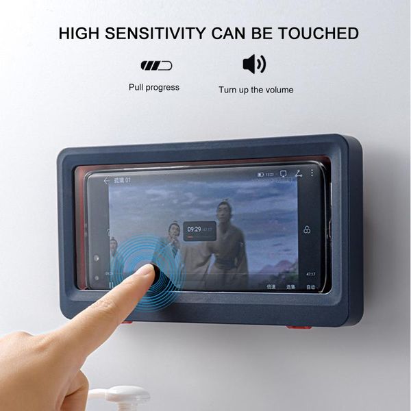 cell phone mounts & holders bathroom shower box home wall waterproof self-adhesive holder touch screen liner -absorbing sponge
cell phone mounts & holders bathroom shower box home wall waterproof self-adhesive holder touch screen liner -absorbing sponge