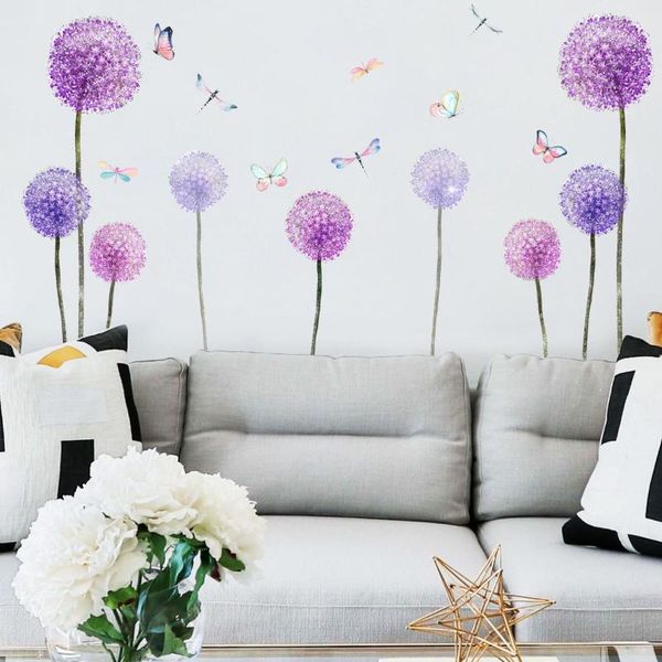 wall stickers purple dandelion home decoration hanging decor living room bedroom background butterfly
wall stickers purple dandelion home decoration hanging decor living room bedroom background butterfly