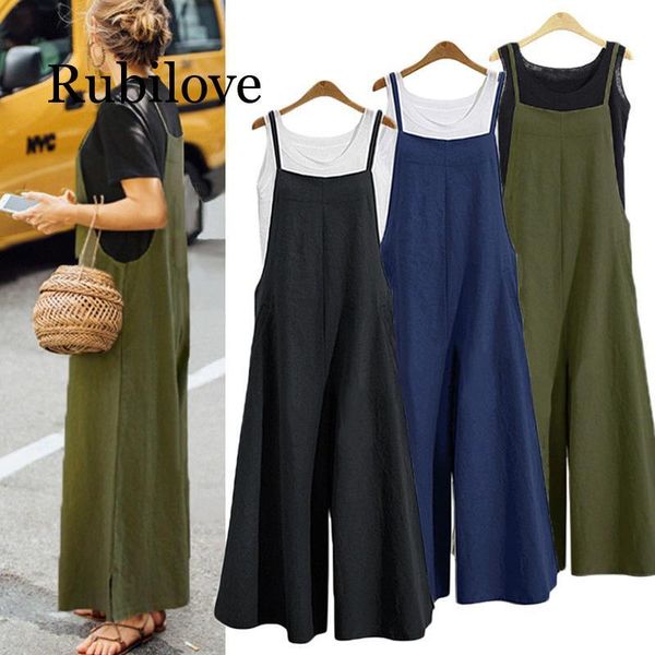 women's jumpsuits & rompers elegant fashion women cotton linen long wide leg romper strappy bib overalls casual loose solid simple jump, Black;white
women's jumpsuits & rompers elegant fashion women cotton linen long wide leg romper strappy bib overalls casual loose solid simple jump, Black;white