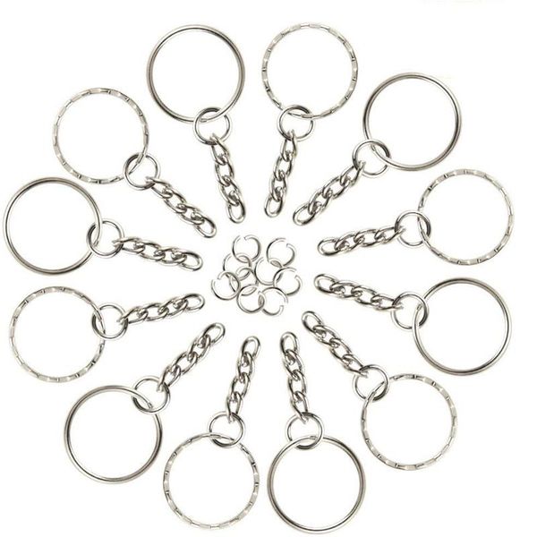 keychains 200 pieces keyring blanks split key rings with link chain and open jump for keys crafts diy, Silver
keychains 200 pieces keyring blanks split key rings with link chain and open jump for keys crafts diy, Silver