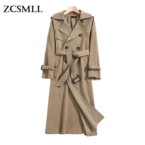 women's trench coats zcsmll star same style mid-length windbreaker women autumn winter 2021 temperament long sleeve loose casual coat, Tan;black
women's trench coats zcsmll star same style mid-length windbreaker women autumn winter 2021 temperament long sleeve loose casual coat, Tan;black