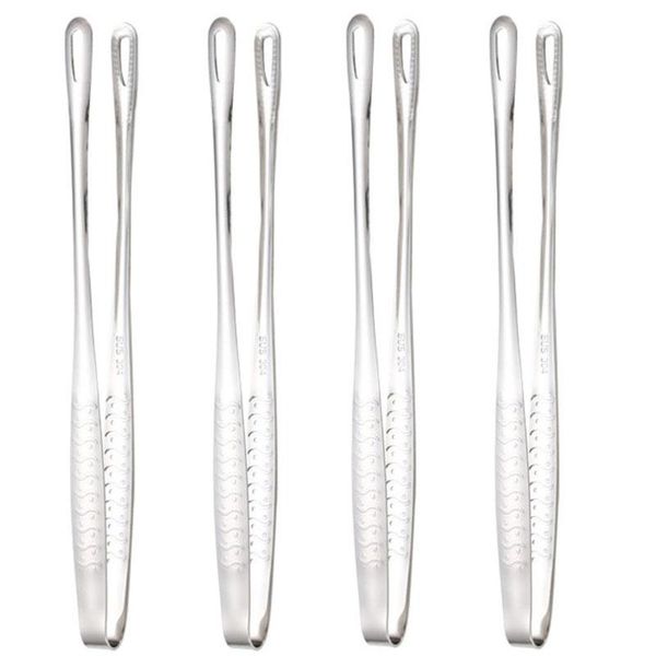 bag clips 4pcs stainless steel food tongs barbecue clamp kitchen serving tong for fried fish steak accessories
bag clips 4pcs stainless steel food tongs barbecue clamp kitchen serving tong for fried fish steak accessories
