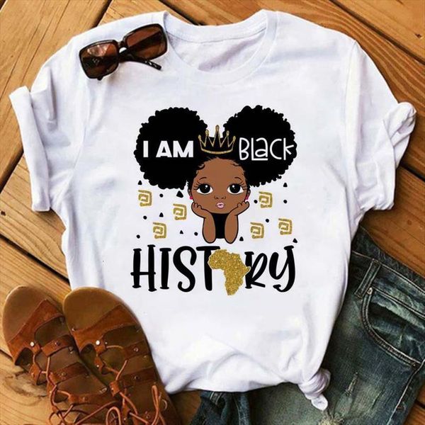 cute black girl print men and women summer short sleeve o neck ladies fashion tee clothes mujer, White;black
cute black girl print men and women summer short sleeve o neck ladies fashion tee clothes mujer, White;black