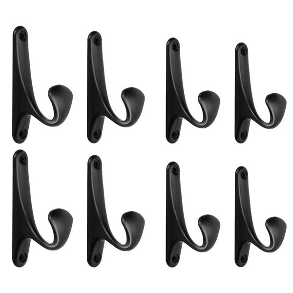 pack wall mounted coat hooks heavy duty utility clothes hat bag hanger rack with screws anti-rust hanging organizer & rails
pack wall mounted coat hooks heavy duty utility clothes hat bag hanger rack with screws anti-rust hanging organizer & rails
