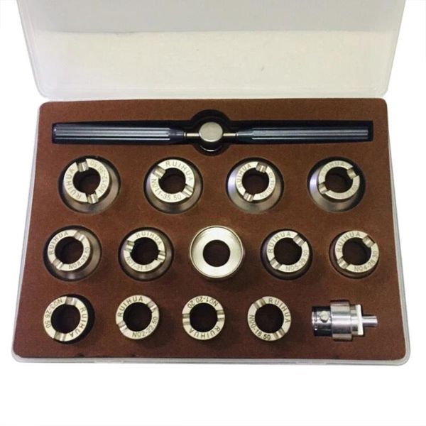 repair tools & kits 13pcs closing waterproof tool watch back case opener 18.5mm-36.5mm size types professional set for
repair tools & kits 13pcs closing waterproof tool watch back case opener 18.5mm-36.5mm size types professional set for