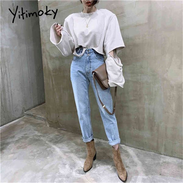 yitimoky high waisted jeans for women straight demin pants vintage streetwear female buttons ladies 2021 spring fashion tassel, Blue
yitimoky high waisted jeans for women straight demin pants vintage streetwear female buttons ladies 2021 spring fashion tassel, Blue