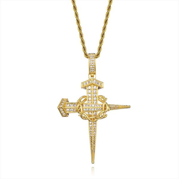 pendant necklaces hip hop micro paved 5a+ cubic zirconia bing iced out cross pendants necklace for men rapper jewelry gold silver color gift
pendant necklaces hip hop micro paved 5a+ cubic zirconia bing iced out cross pendants necklace for men rapper jewelry gold silver color gift