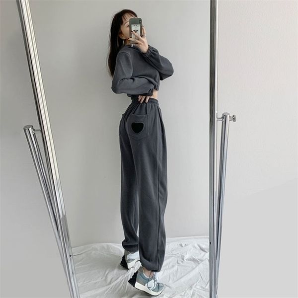 houzhou harajuku joggers sports pants women korean fashion cotton jogging sweatpants spring track casual trousers 211115, Black;white 
houzhou harajuku joggers sports pants women korean fashion cotton jogging sweatpants spring track casual trousers 211115, Black;white