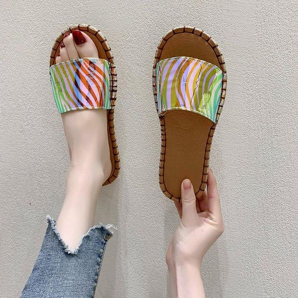 sandals 2021 comfortable slippers women out soft bottom summer non-slip woman beach shoes simplicity all-match, Black
sandals 2021 comfortable slippers women out soft bottom summer non-slip woman beach shoes simplicity all-match, Black
