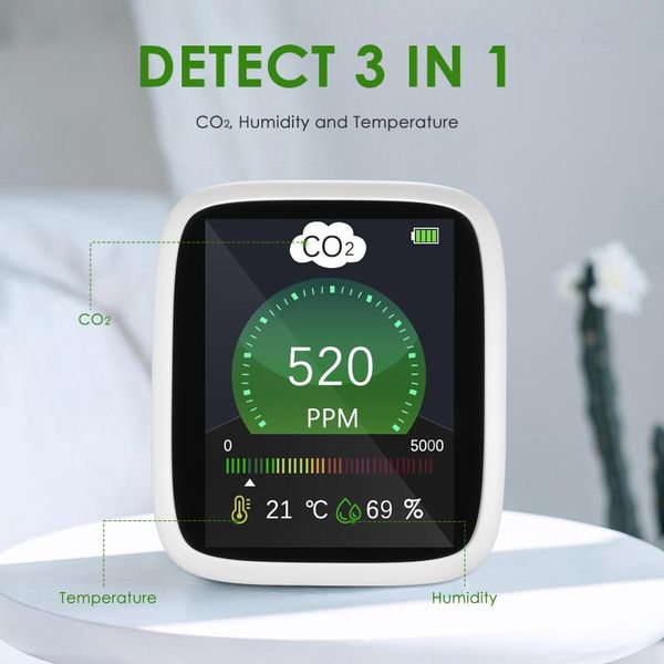 in 1 co2 detector temperature humidity and air quality measurement meter monitor tester with lcd display usb cable purifiers
in 1 co2 detector temperature humidity and air quality measurement meter monitor tester with lcd display usb cable purifiers