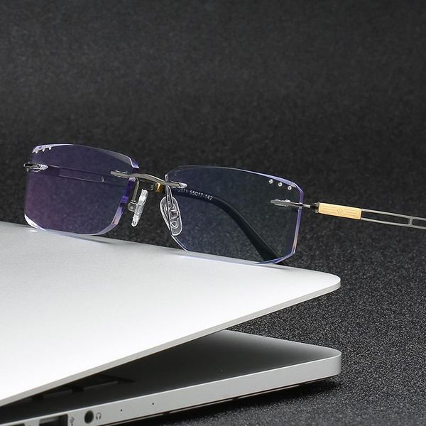 fashion sunglasses frames zirosat 2871 men pure titanium rimless glasses frame male square ultralight man frameless myopia optical eyewear, Black
fashion sunglasses frames zirosat 2871 men pure titanium rimless glasses frame male square ultralight man frameless myopia optical eyewear, Black