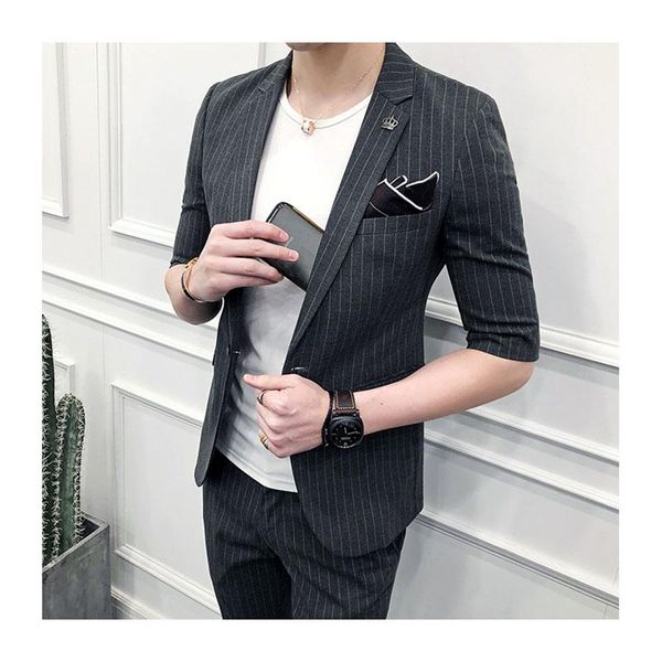 half sleeve suits blaser masculino dark grey men blazer homme mens wedding suit terno hombre blazers men's &, White;black
half sleeve suits blaser masculino dark grey men blazer homme mens wedding suit terno hombre blazers men's &, White;black