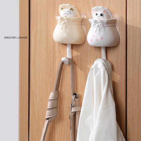 hooks & rails cute cat strong sticky for hanging keys coats bag wall organizer hanger
hooks & rails cute cat strong sticky for hanging keys coats bag wall organizer hanger