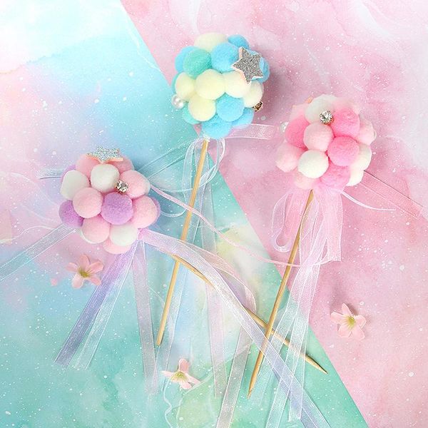 other event & party supplies elegant pom-pom fairy stick colorful girl birthday cake er colored ribbons decor cupcake bell pearl dessert
other event & party supplies elegant pom-pom fairy stick colorful girl birthday cake er colored ribbons decor cupcake bell pearl dessert