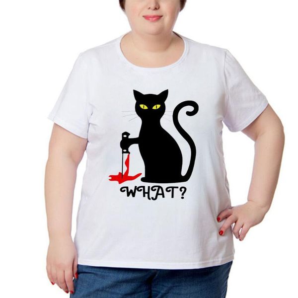 plus size t-shirt women t shirt fashion cat printing 2021 halloween clothes cartoon ladies tshirt streetwear female 4xl, Black
plus size t-shirt women t shirt fashion cat printing 2021 halloween clothes cartoon ladies tshirt streetwear female 4xl, Black