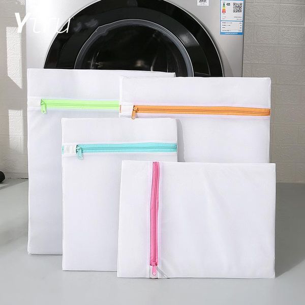 thickened fine mesh protective washing bag set color zipper design laundry bra net anti-deformation bags
thickened fine mesh protective washing bag set color zipper design laundry bra net anti-deformation bags