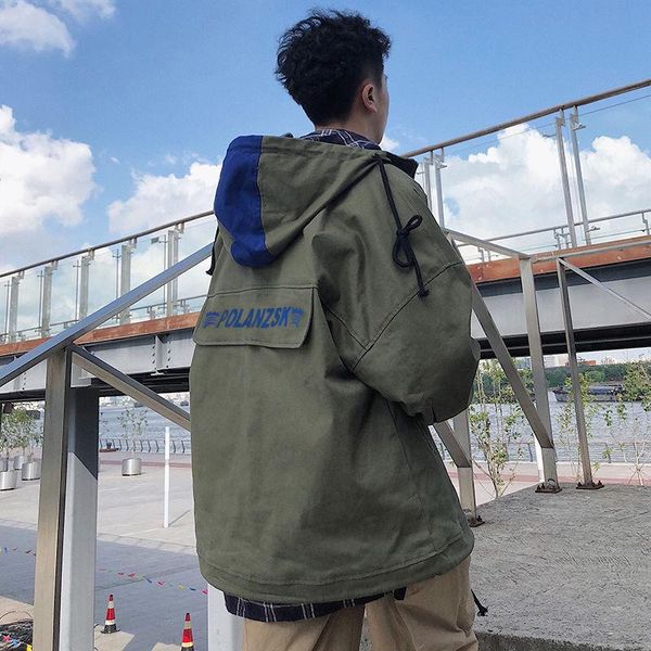 men's vests spring and autumn hong kong style ins jacket male student's korean-style hooded fashion loose coat baseball uniform, Black;white
men's vests spring and autumn hong kong style ins jacket male student's korean-style hooded fashion loose coat baseball uniform, Black;white